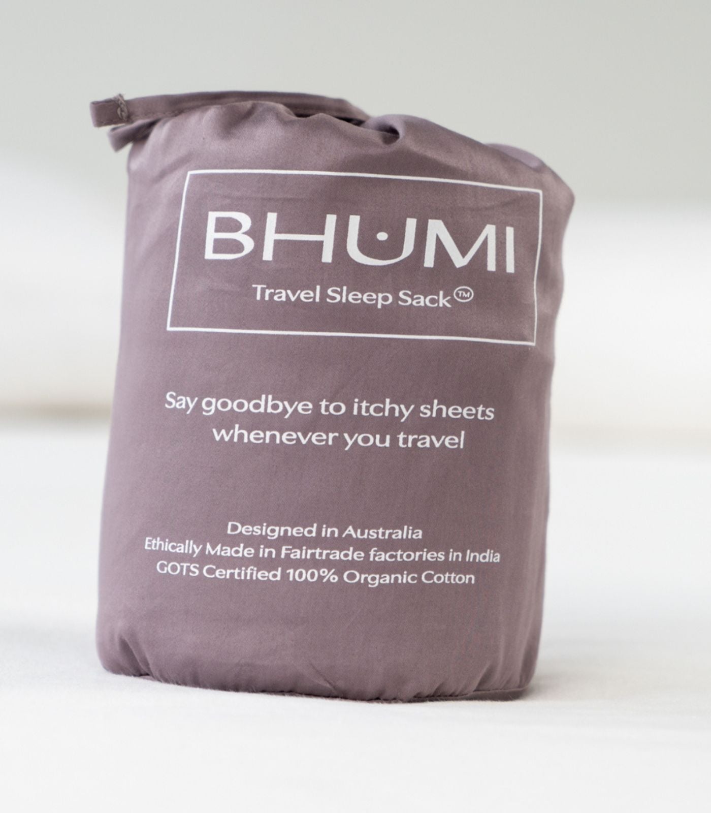 Bhumi Organic Cotton - Travel Sleep Sack - Plum