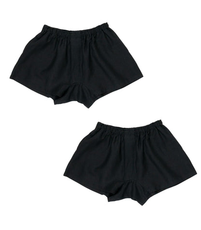 Linen Boxy Lounge Shorts (2 Pack)