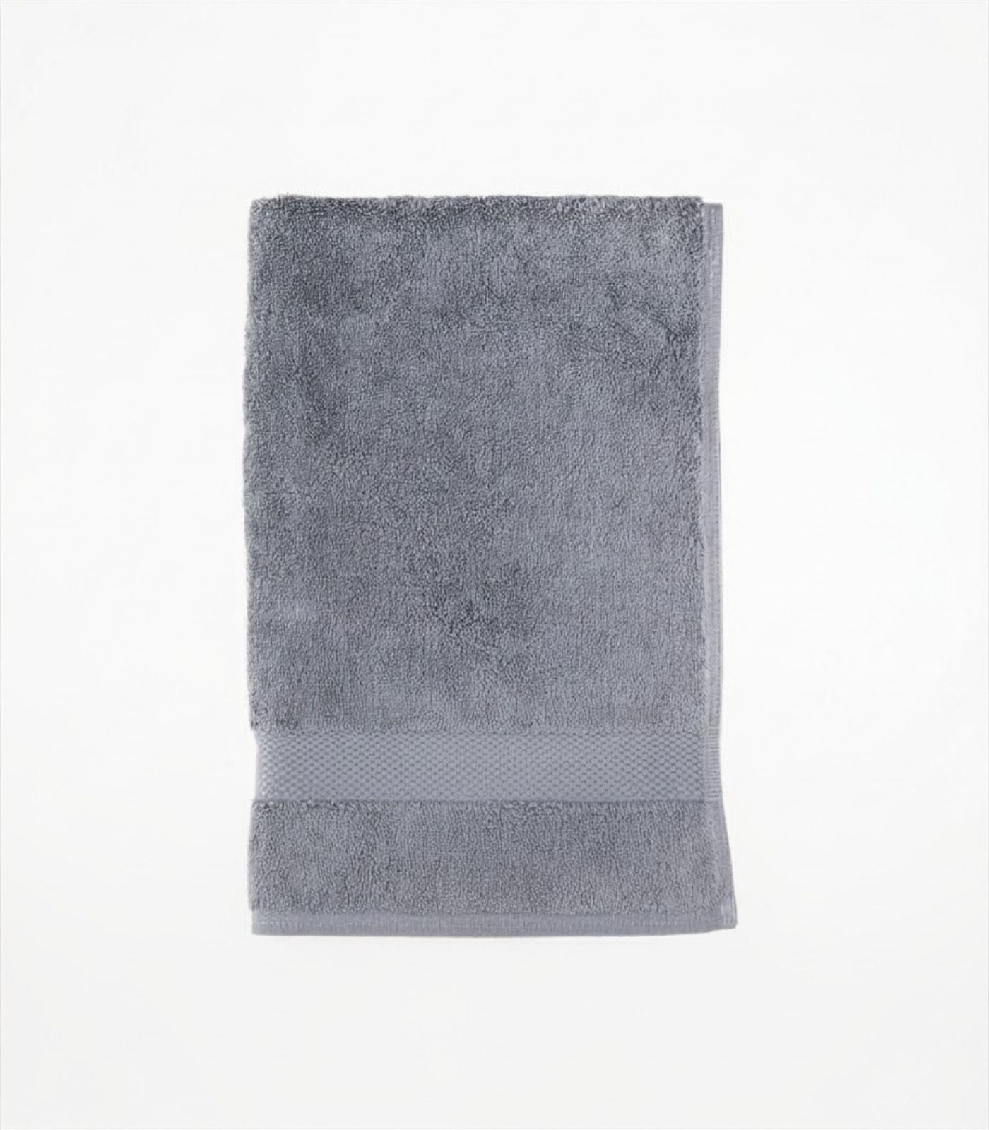 Bhumi Organic Cotton - Hand Towel - Granite Blue