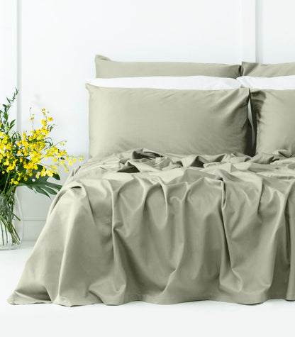 Bhumi Organic Cotton - Sateen Sheet Set - Lily