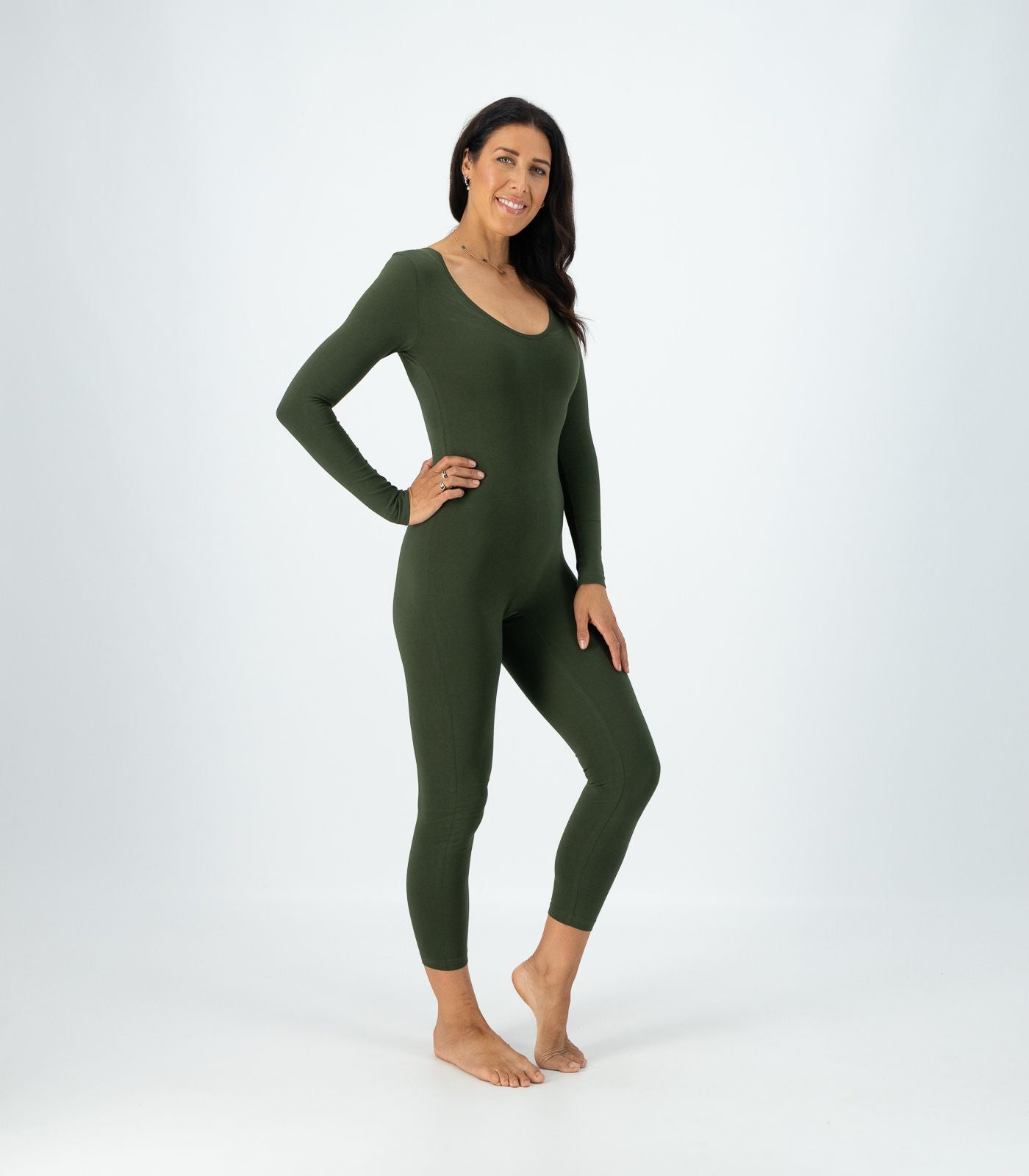 Bhumi Organic Cotton - Bodysuit - Kombu Green