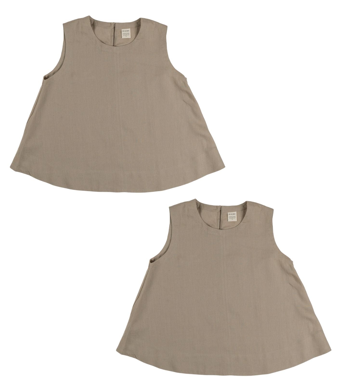 Linen Sleeveless Lounge Shirt (2 Pack)