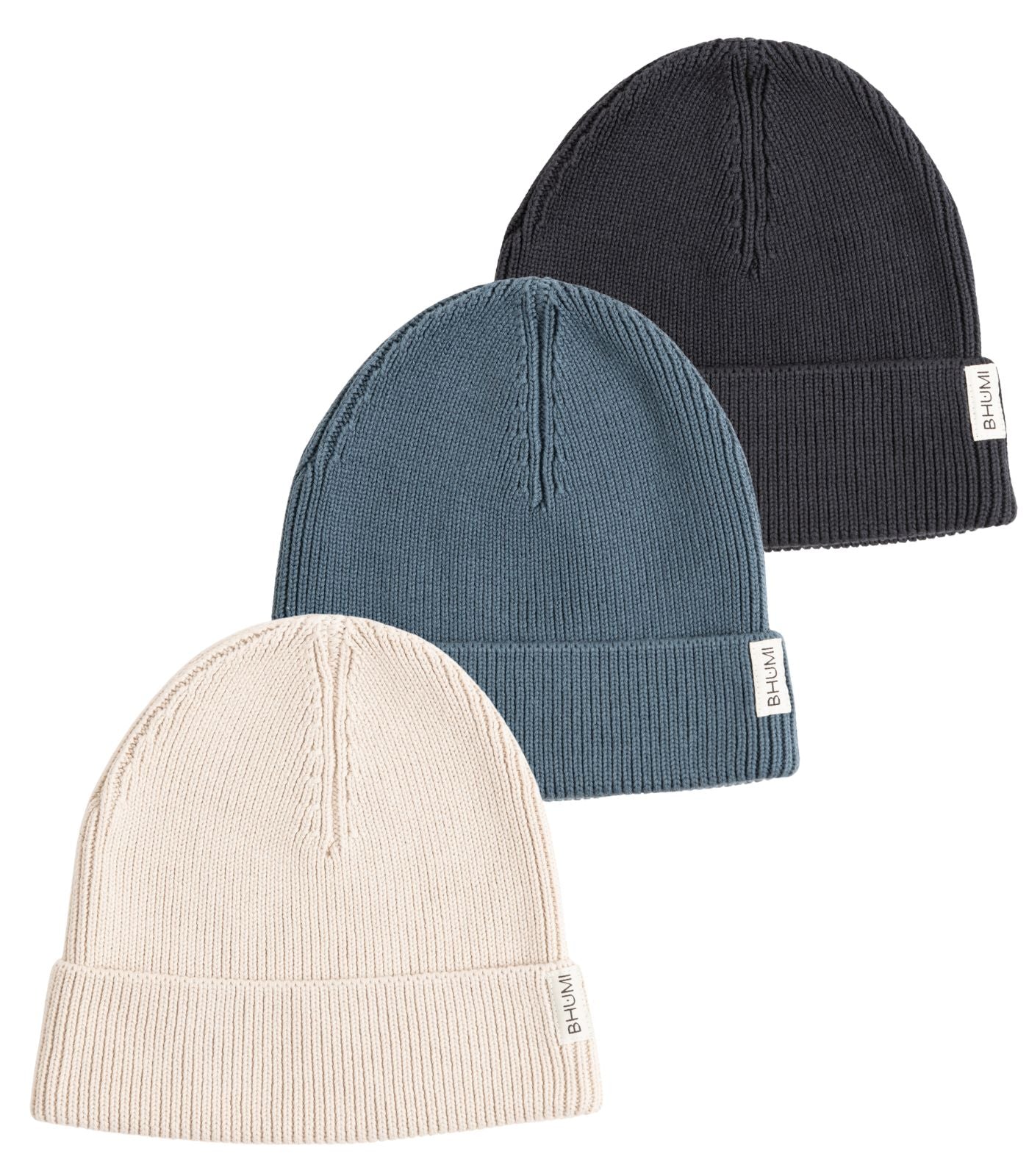 Bhumi Organic Cotton - Knit Beanie (3 pack) - Preorder