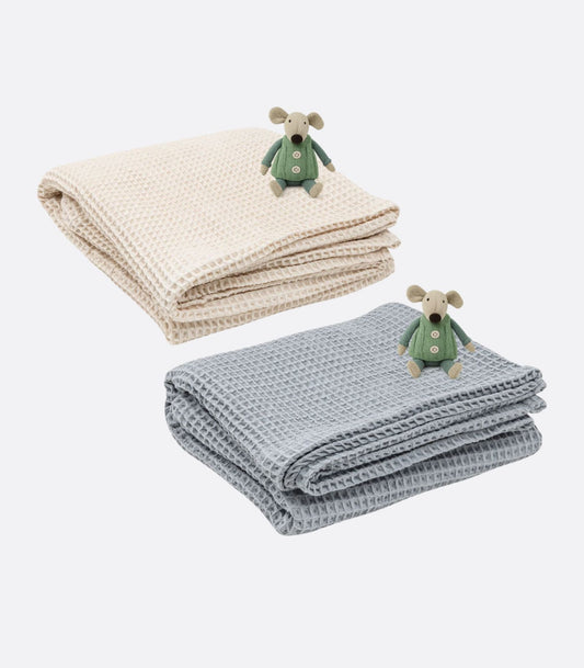 Bhumi Organic Cotton - Waffle Blanket - New Arrival