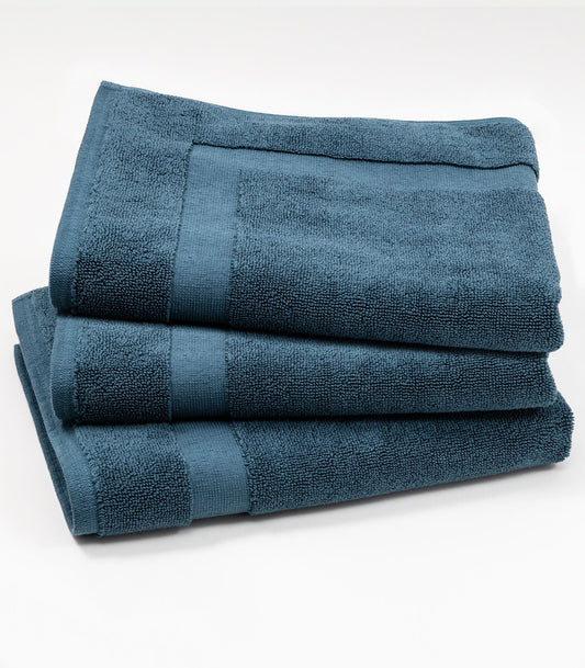 Bhumi Organic Cotton - Bath Mat (3 Pack) - Indian Teal