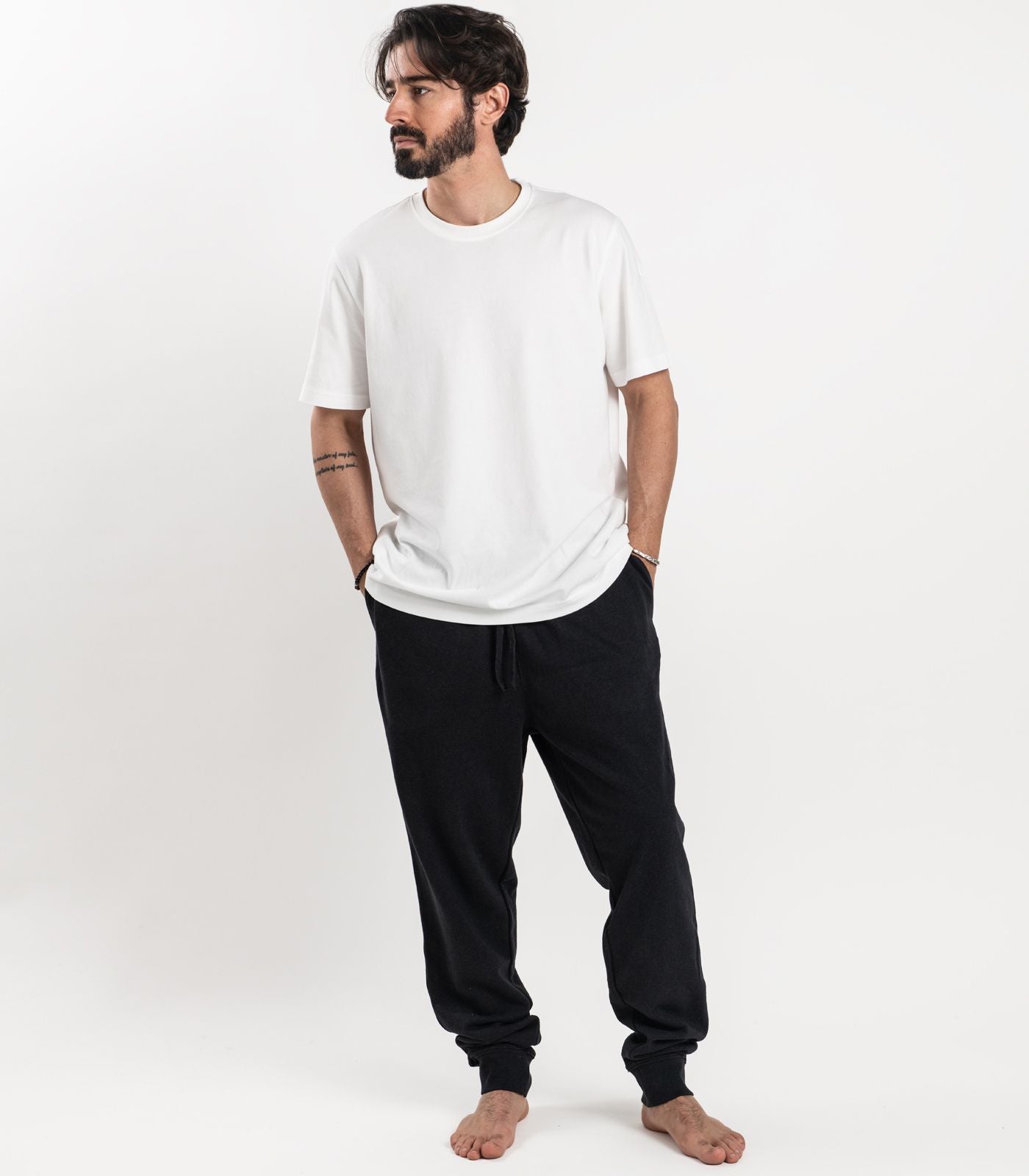 Bhumi Organic Cotton - Men's Track Pant - Charcoal Melange