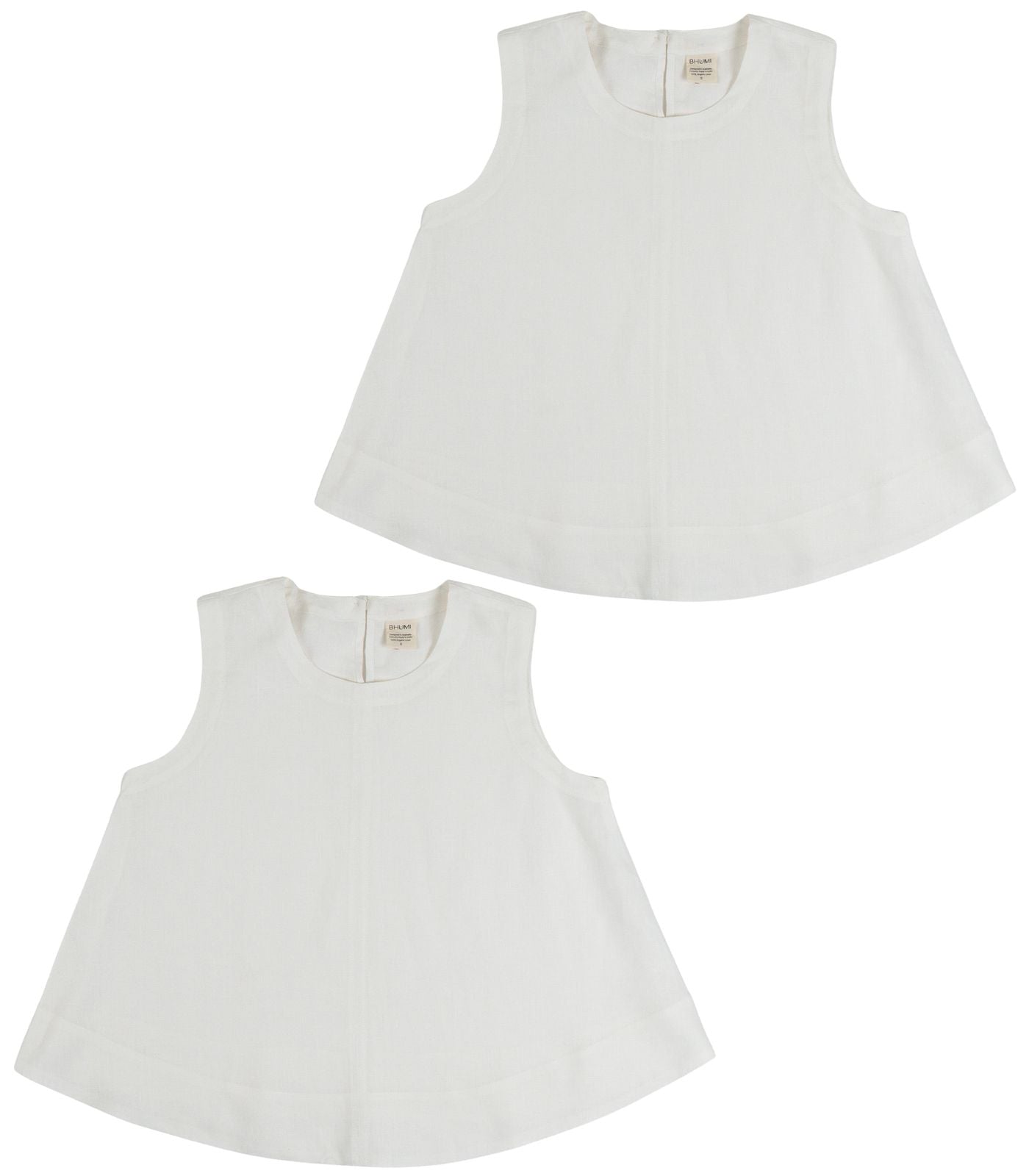 Linen Sleeveless Lounge Shirt (2 Pack)