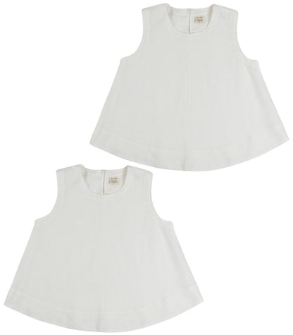 Linen Sleeveless Lounge Shirt (2 Pack)