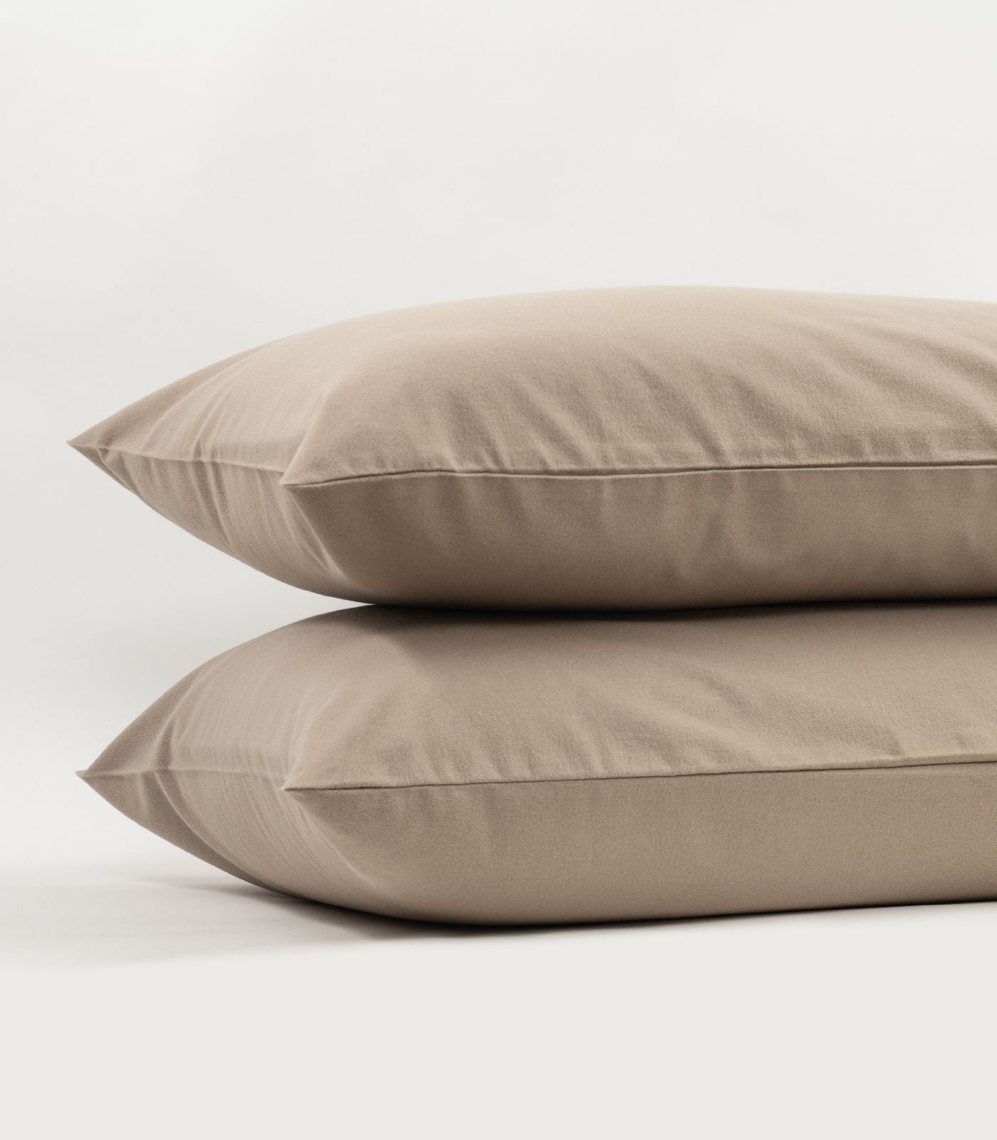 Bhumi Organic Cotton - Flannelette Sheet Set - Golden Taupe