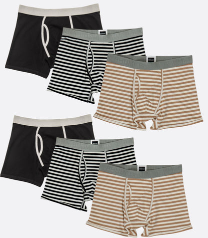 Bhumi Organic Cotton - The Original Trunks (6 Pack)