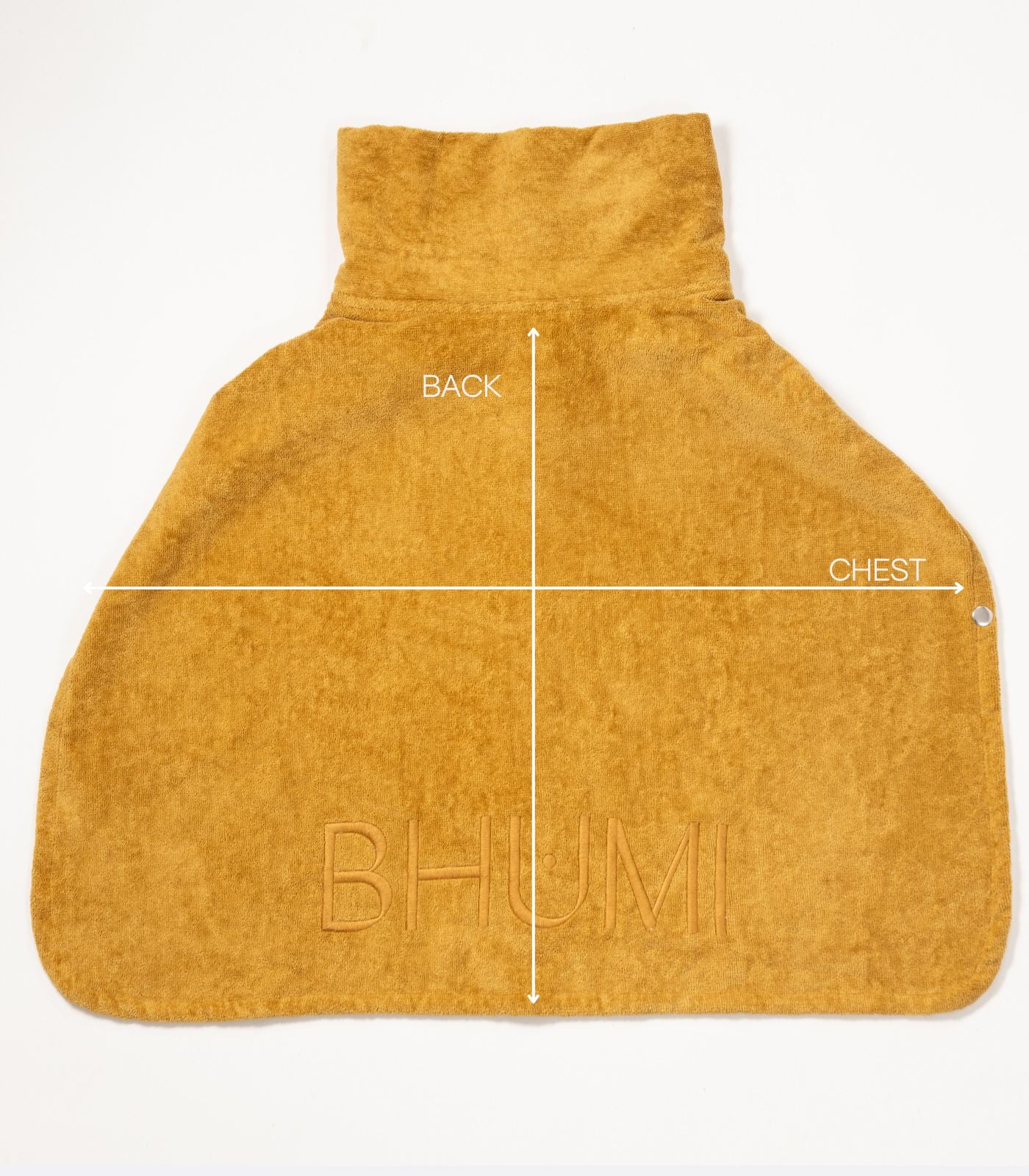 Bhumi Organic Cotton - Pet Towel - Golden Turmeric