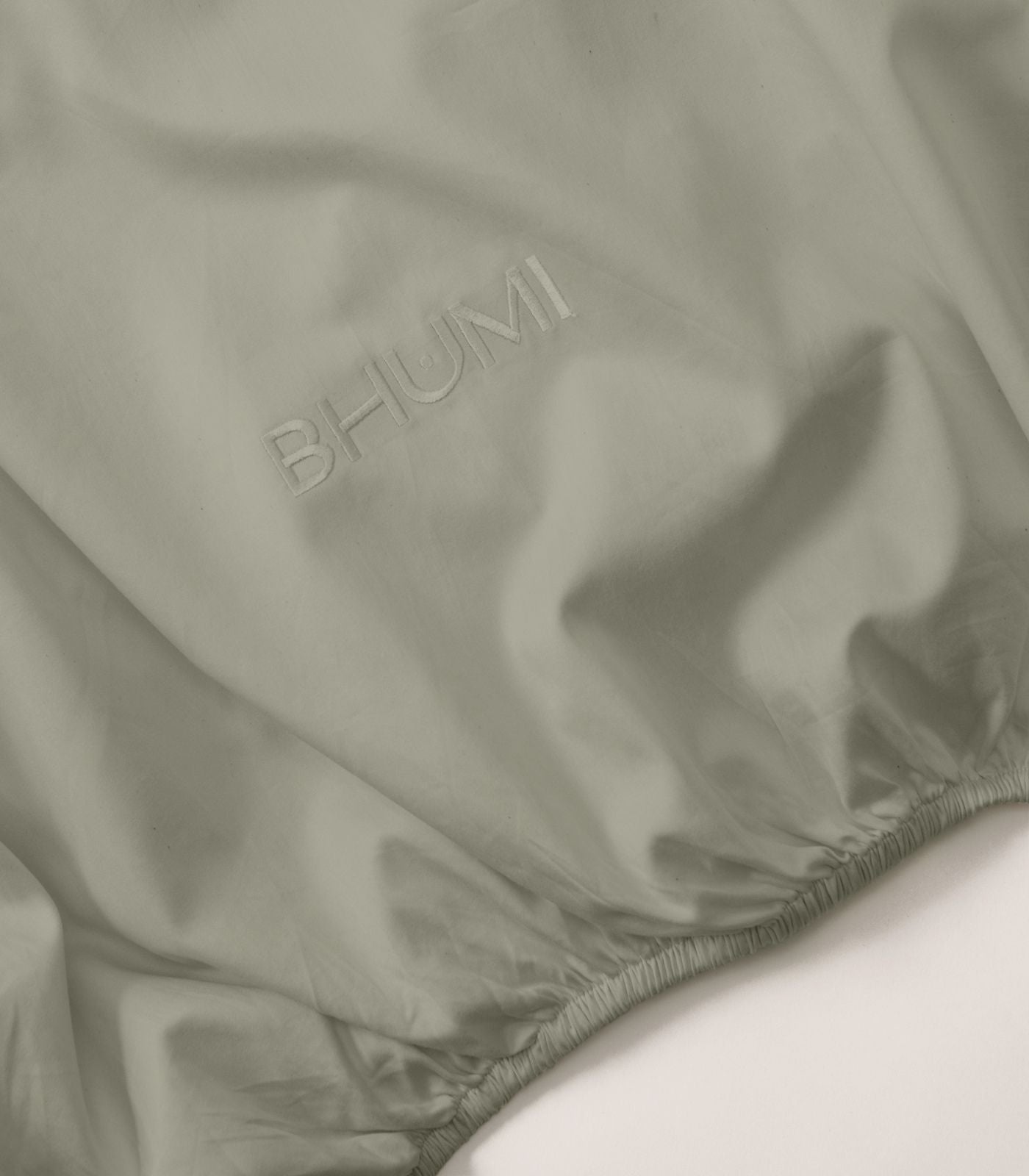 Bhumi Organic Cotton - Sateen Sheet Set - Sage