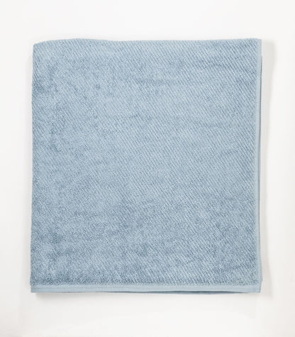 Bhumi Organic Cotton - Twill Bath Sheet - Sky Blue