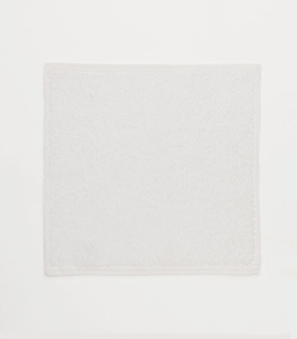 Bhumi Organic Cotton - Twill Wash Cloth - White