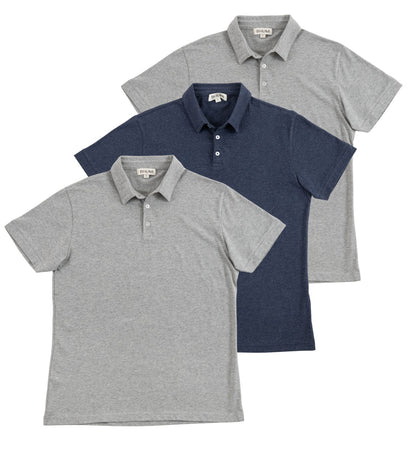 Bhumi Organic Cotton - Polo Shirt (3 Pack) - New Arrival