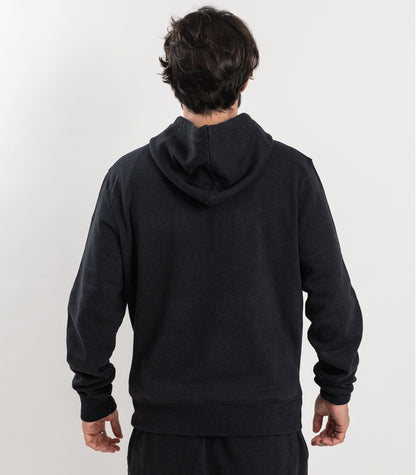 Bhumi Organic Cotton - Men's Hoodie - Logo - Charcoal Melange