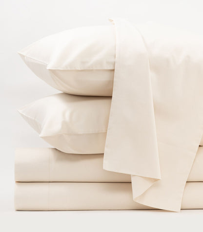 Bhumi Organic Cotton - Sateen Sheet Set - Natural
