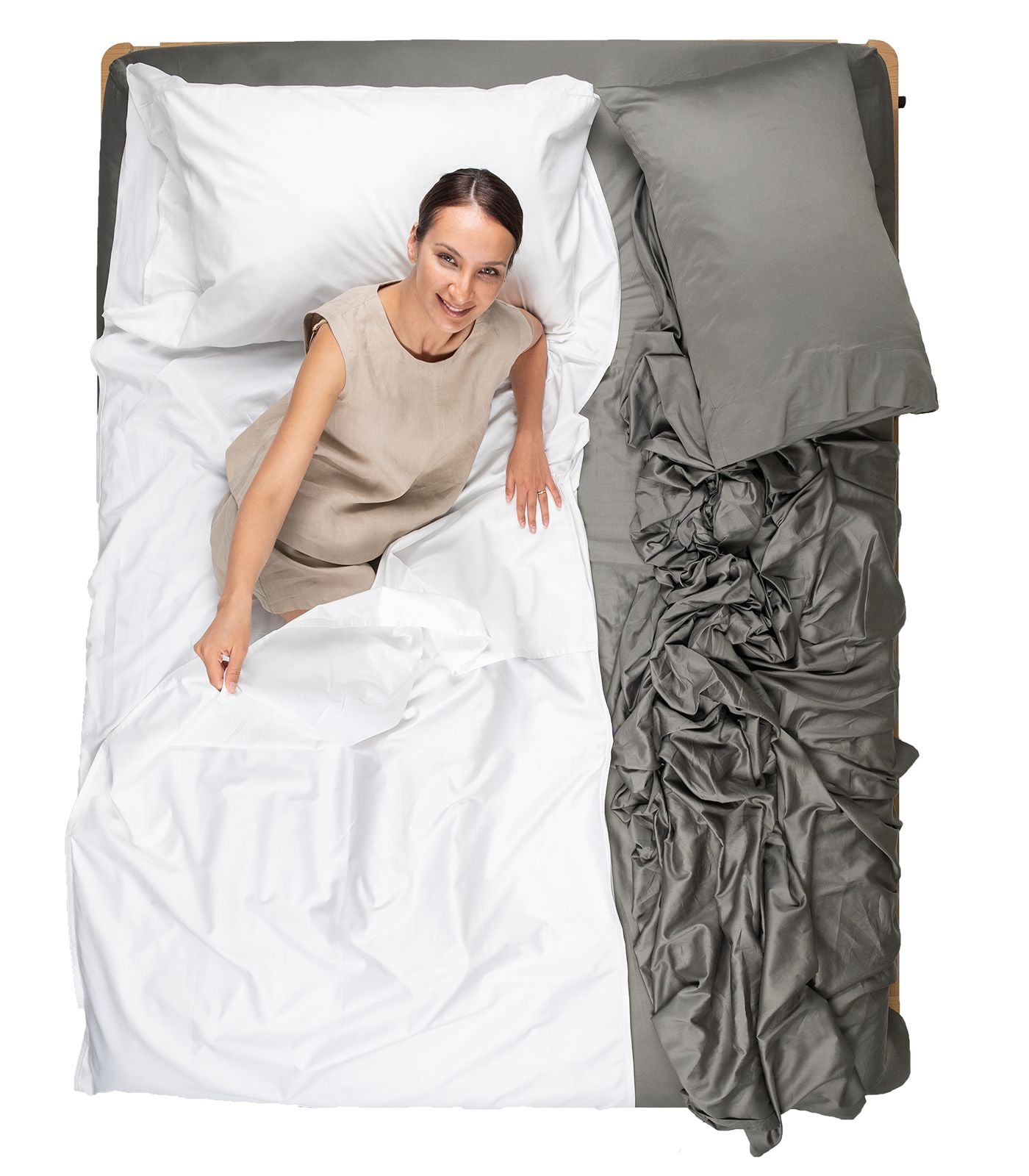 Bhumi Organic Cotton - Travel Sleep Sack - White