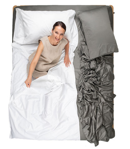 Bhumi Organic Cotton - Travel Sleep Sack - White