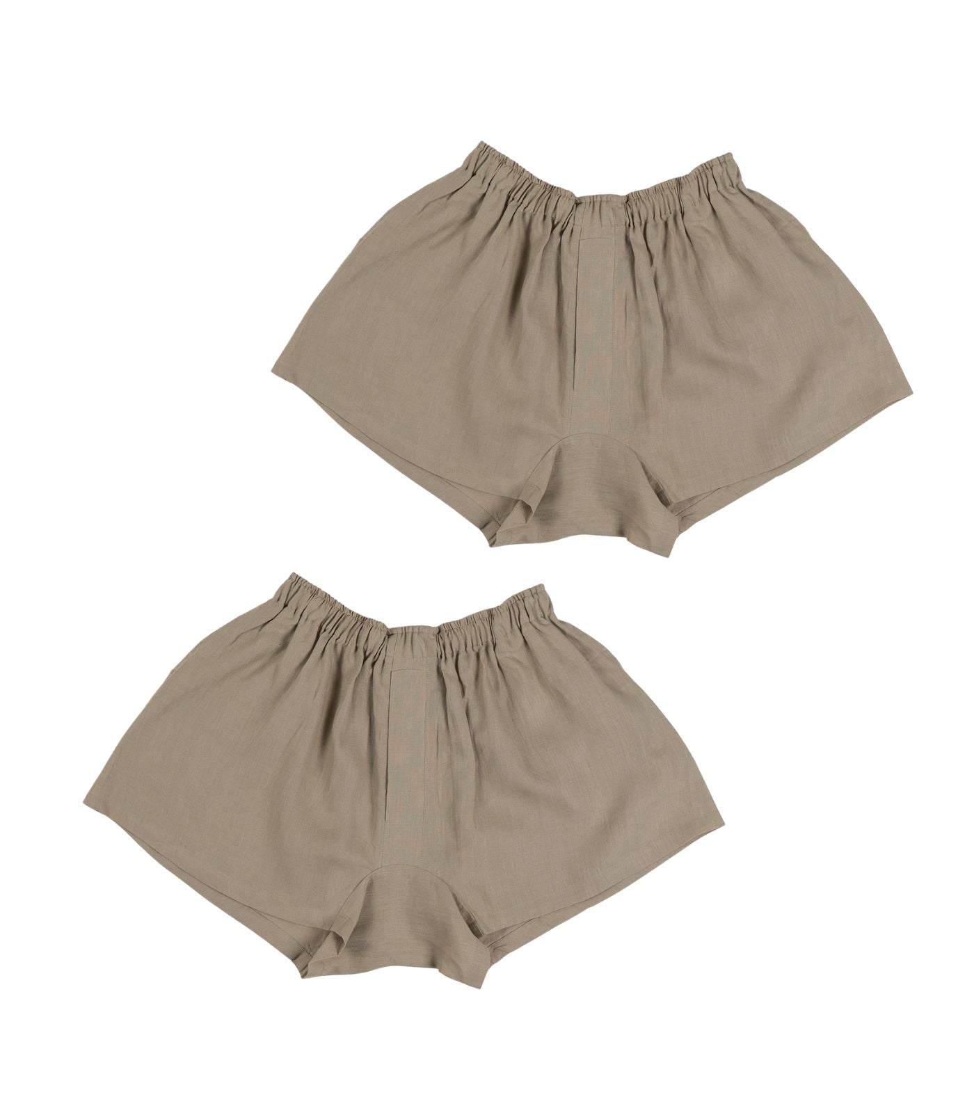 Linen Boxy Lounge Shorts (2 Pack)