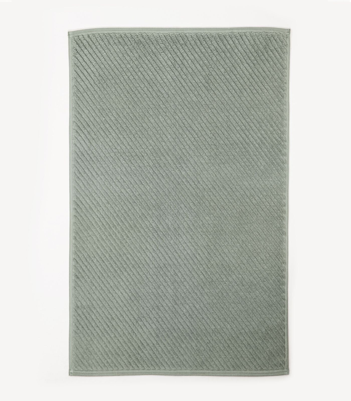 Bhumi Organic Cotton - Twill Bath Mat - Sage