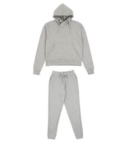 Bhumi Organic Cotton - Track Pant and Hoodie (Women) - Light Grey Melange