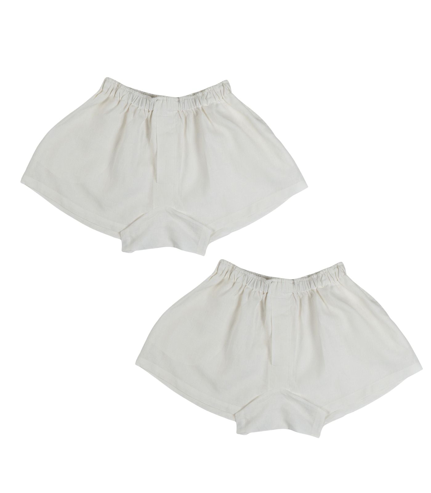 Linen Boxy Lounge Shorts (2 Pack)