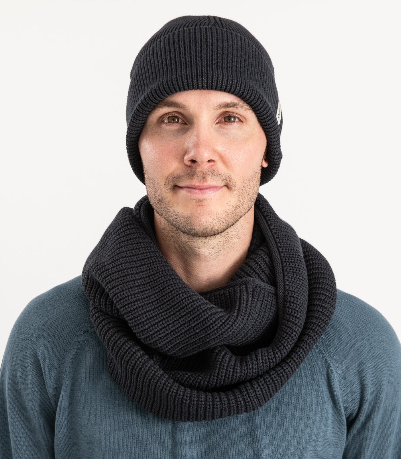 Bhumi Organic Cotton - Knit Beanie - Charcoal