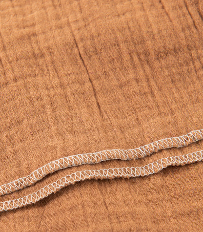 Organic Cotton Baby Muslin Wrap - Butter