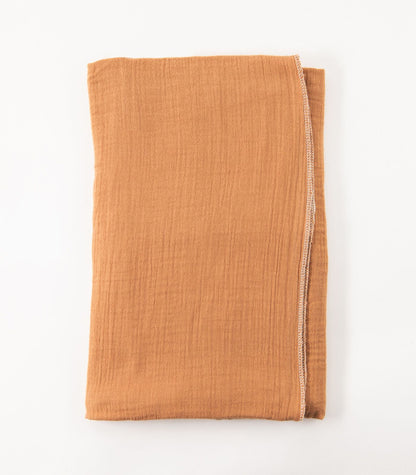 Organic Cotton Baby Muslin Wrap - Butter