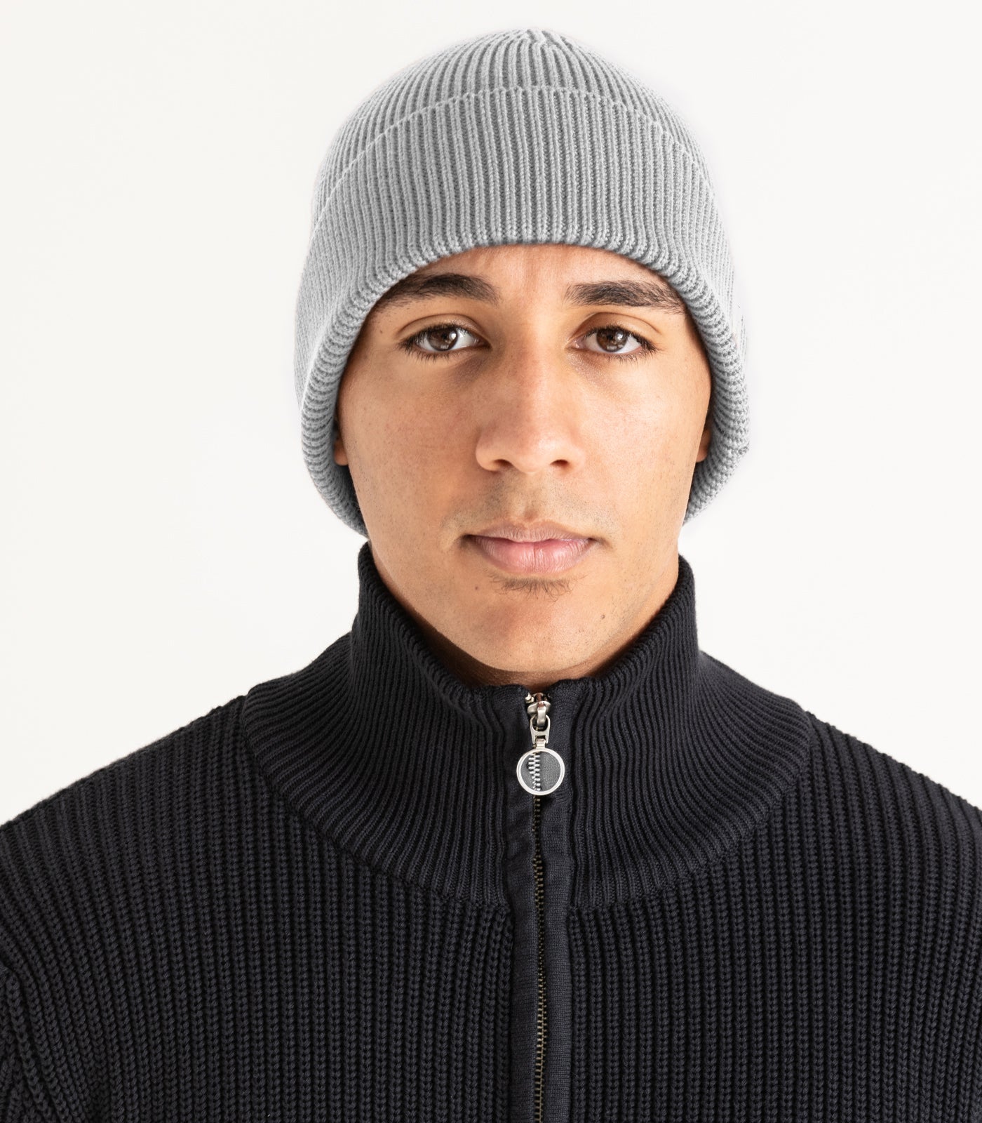 Bhumi Organic Cotton - Knit Beanie - Light Grey