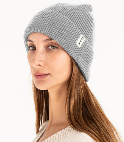 Bhumi Organic Cotton - Knit Beanie - Light Grey