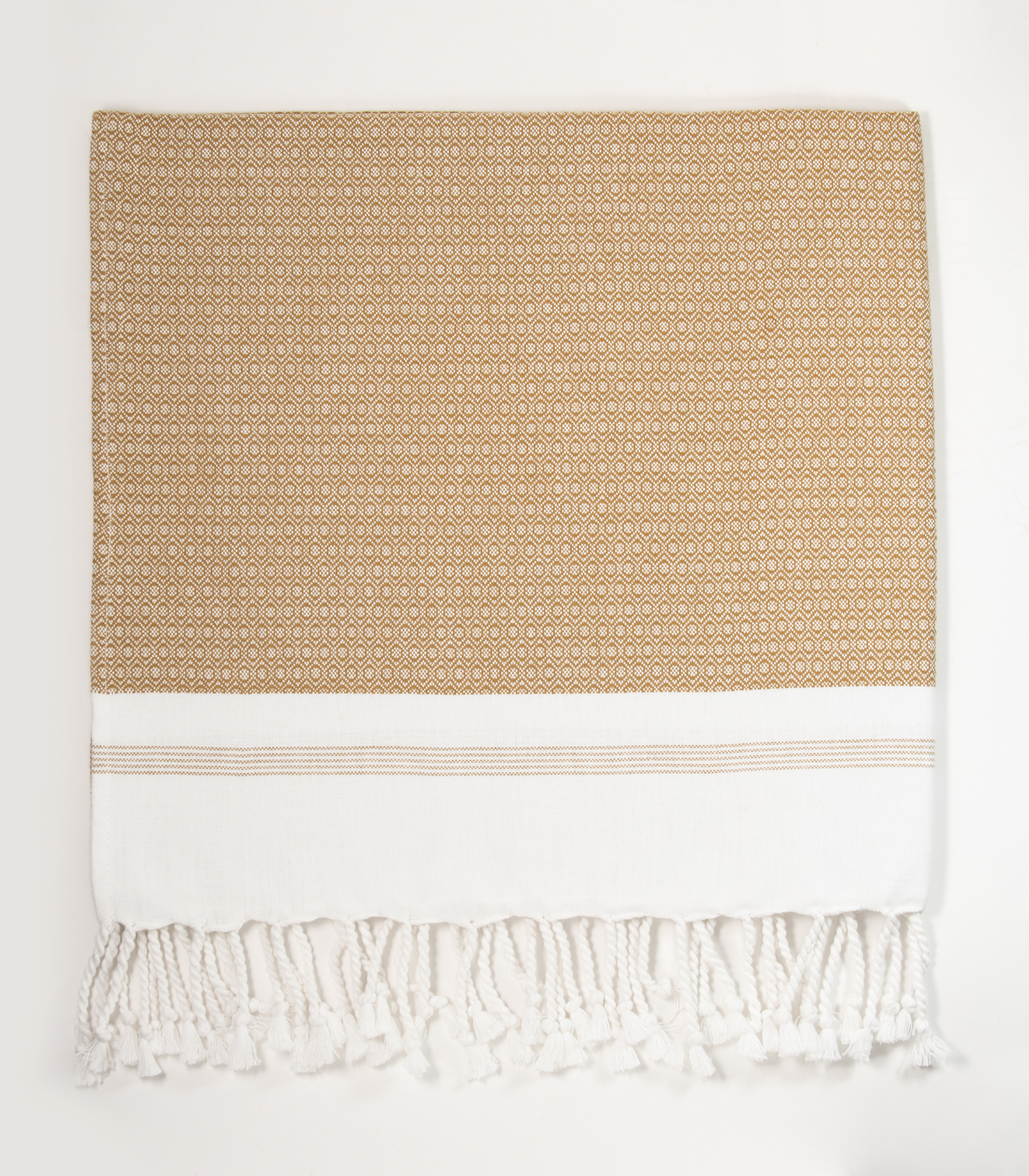 Bhumi Organic Cotton - Khadi Bath Sheet - Golden Turmeric