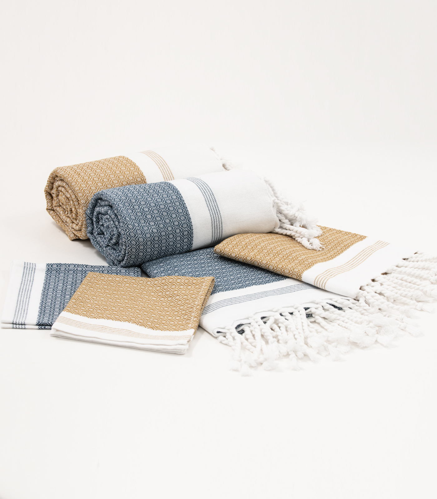 Bhumi Organic Cotton - Khadi Bath Sheet - Golden Turmeric