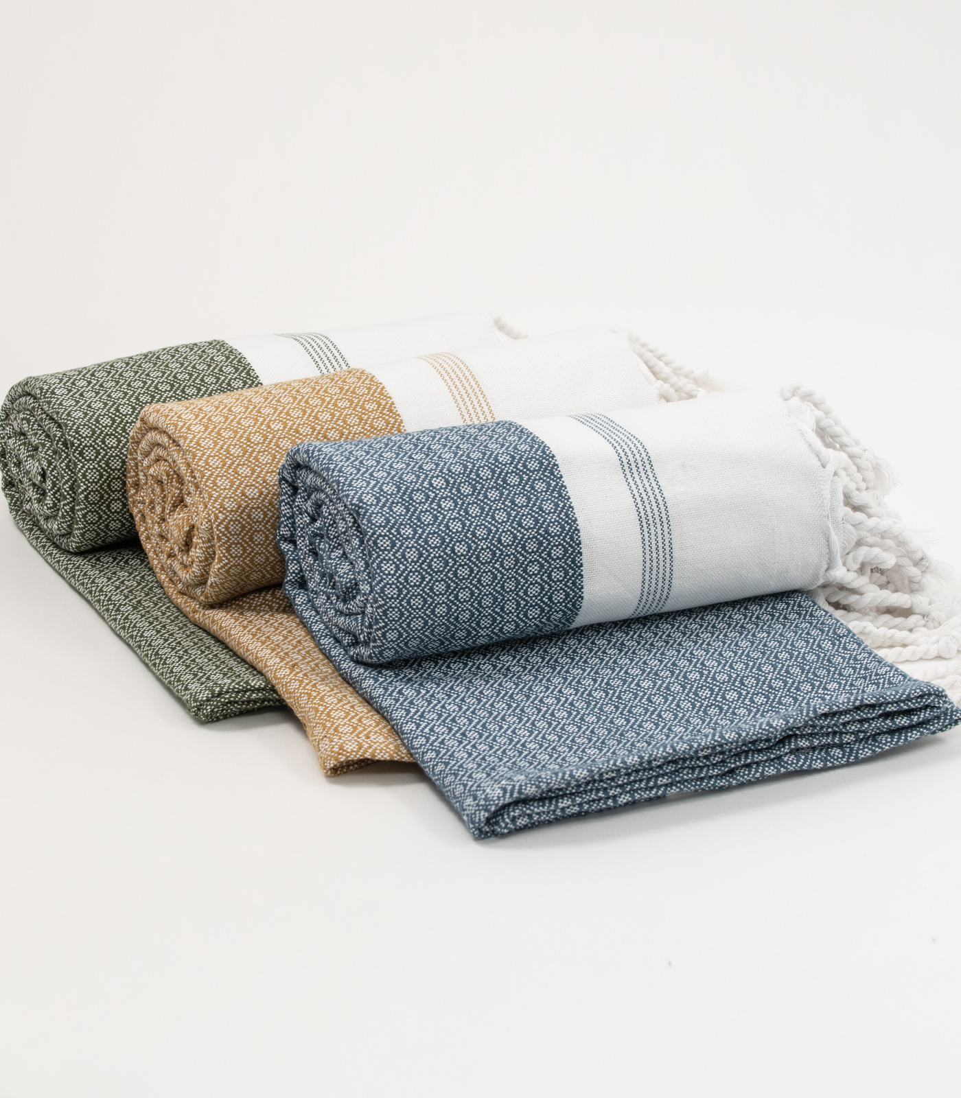 Bhumi Organic Cotton - Khadi Bath Sheet - Indian Teal