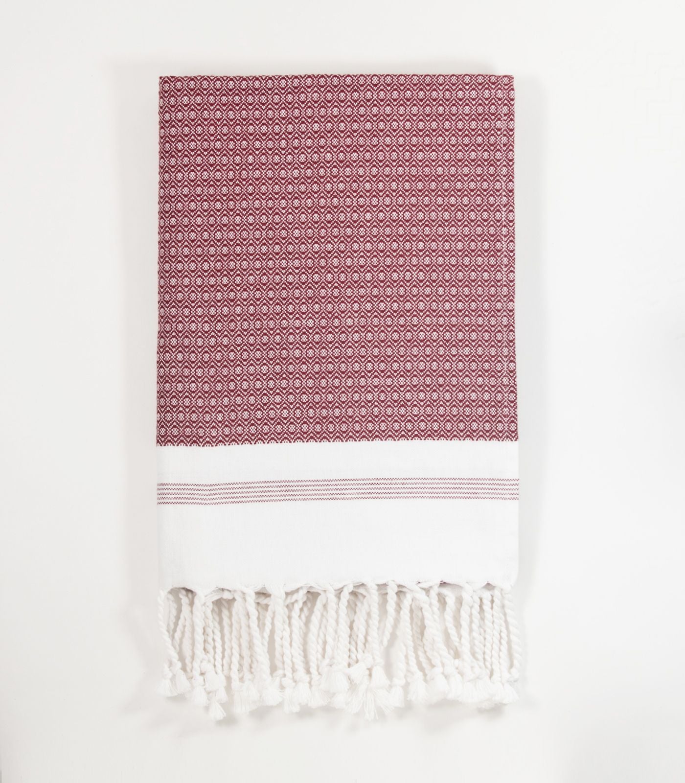 Bhumi Organic Cotton - Khadi Bath Towel - Cabernet
