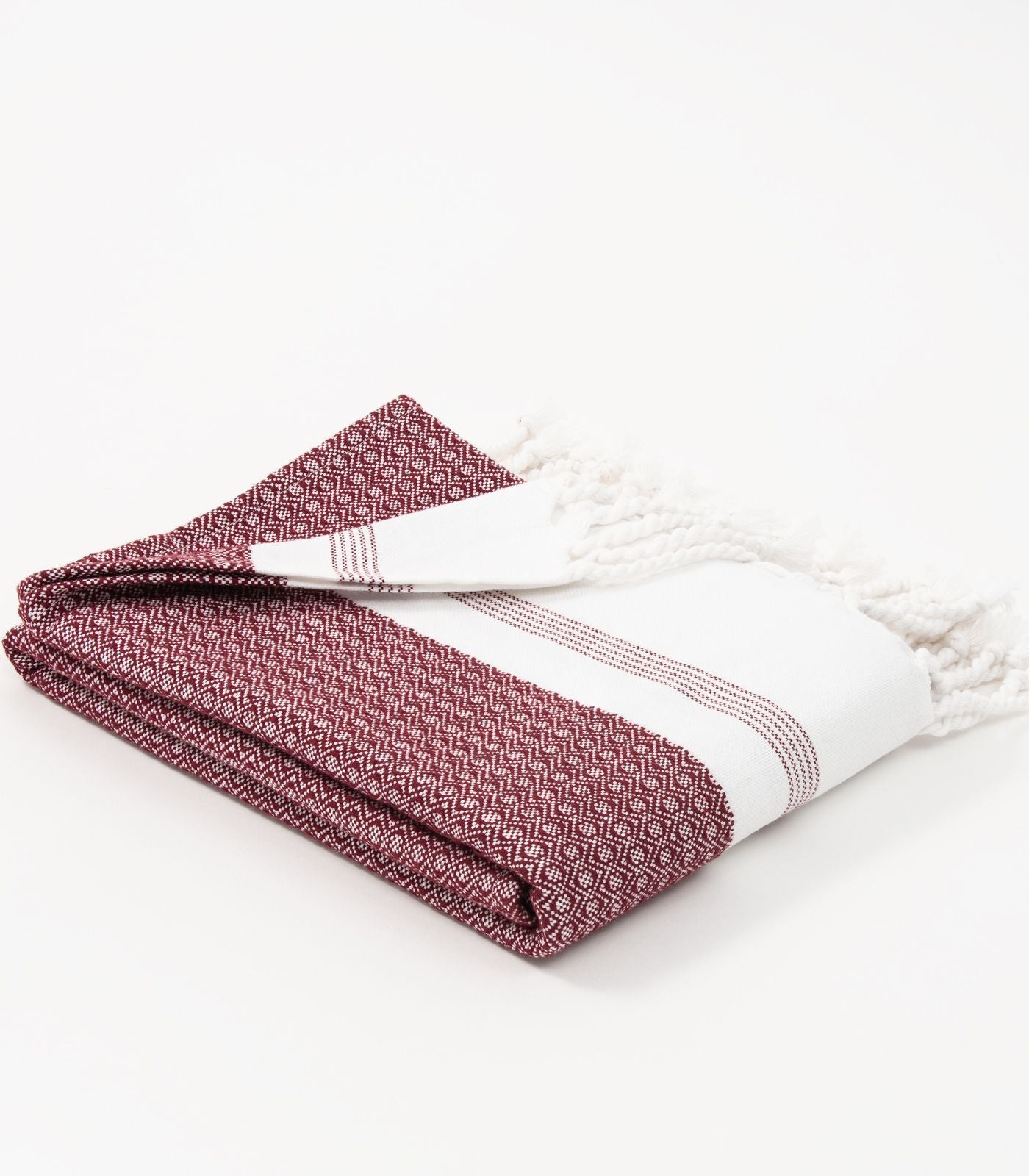 Bhumi Organic Cotton - Khadi Bath Towel - Cabernet