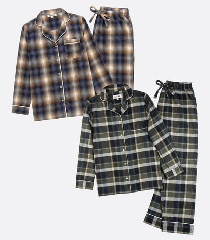 Bhumi Organic Cotton - Flannelette Long PJ Set