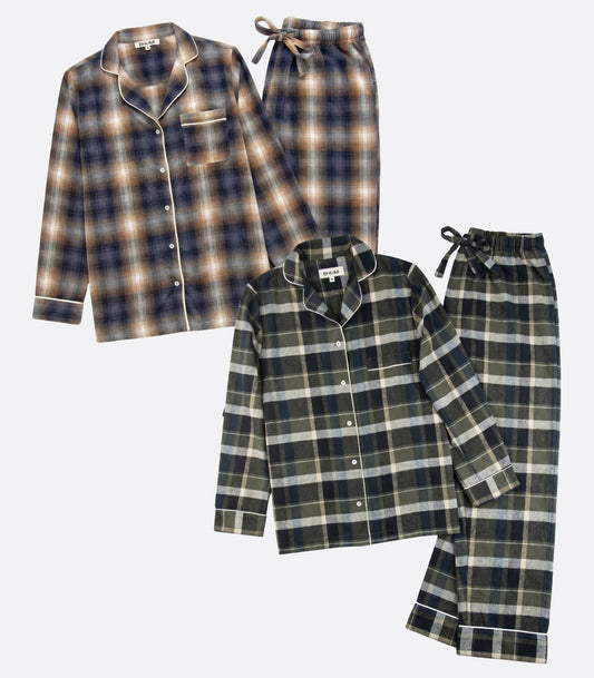 Bhumi Organic Cotton - Flannelette Long PJ Set