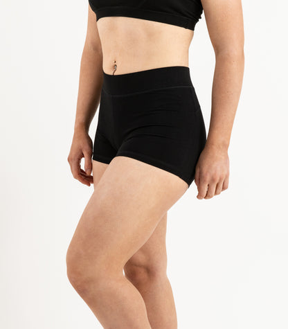 Bike Short Shorties - Black
