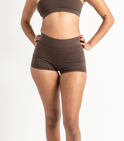Bike Short Shorties - Chocolate Martini
