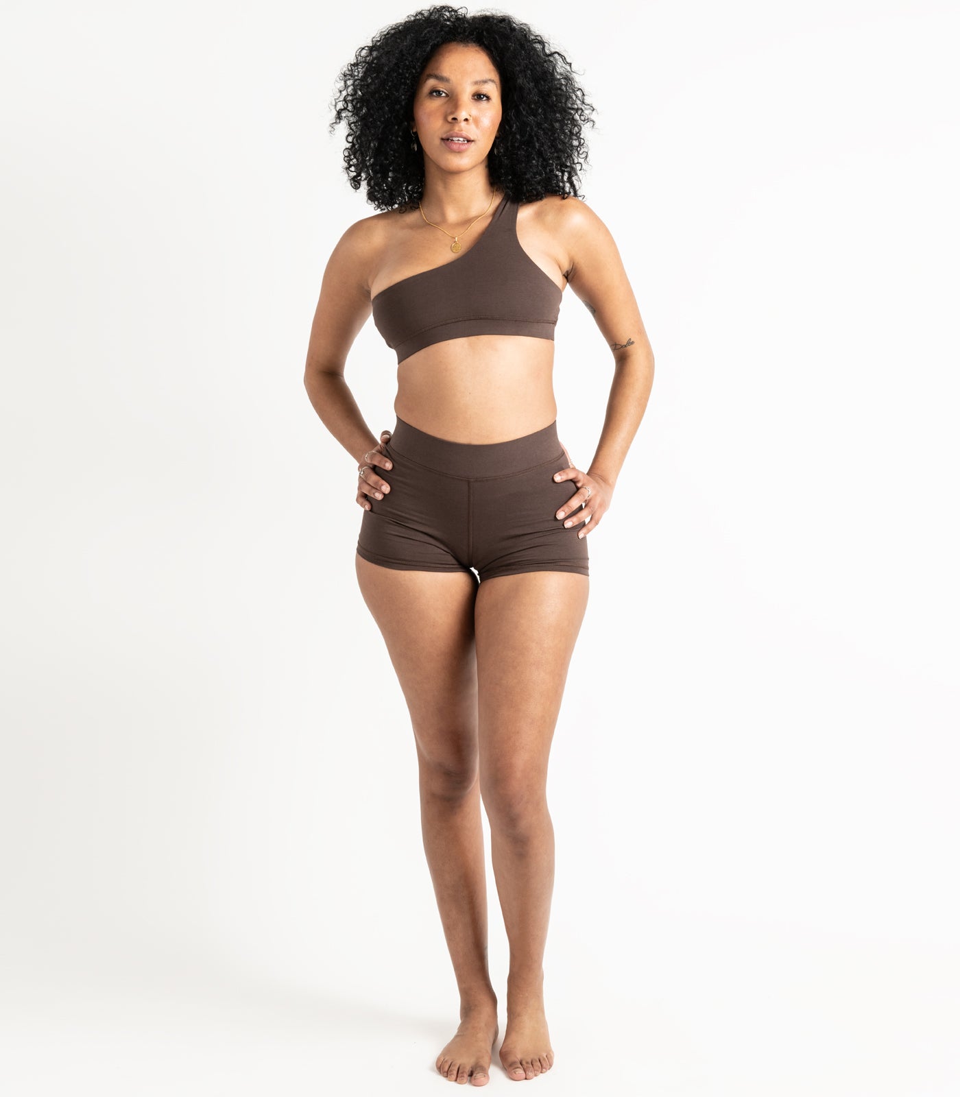Bike Short Shorties - Chocolate Martini