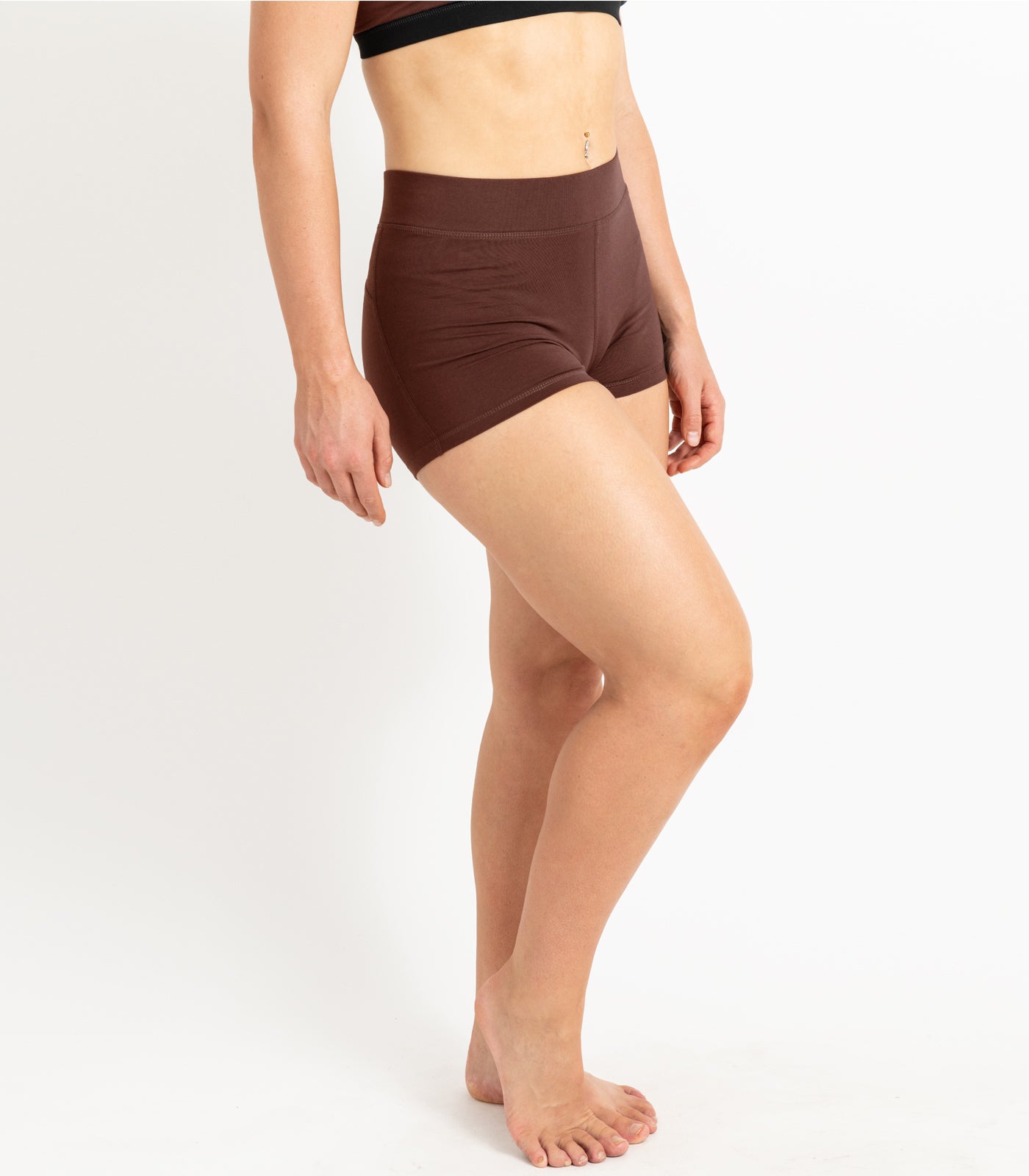 Bike Short Shorties - Espresso