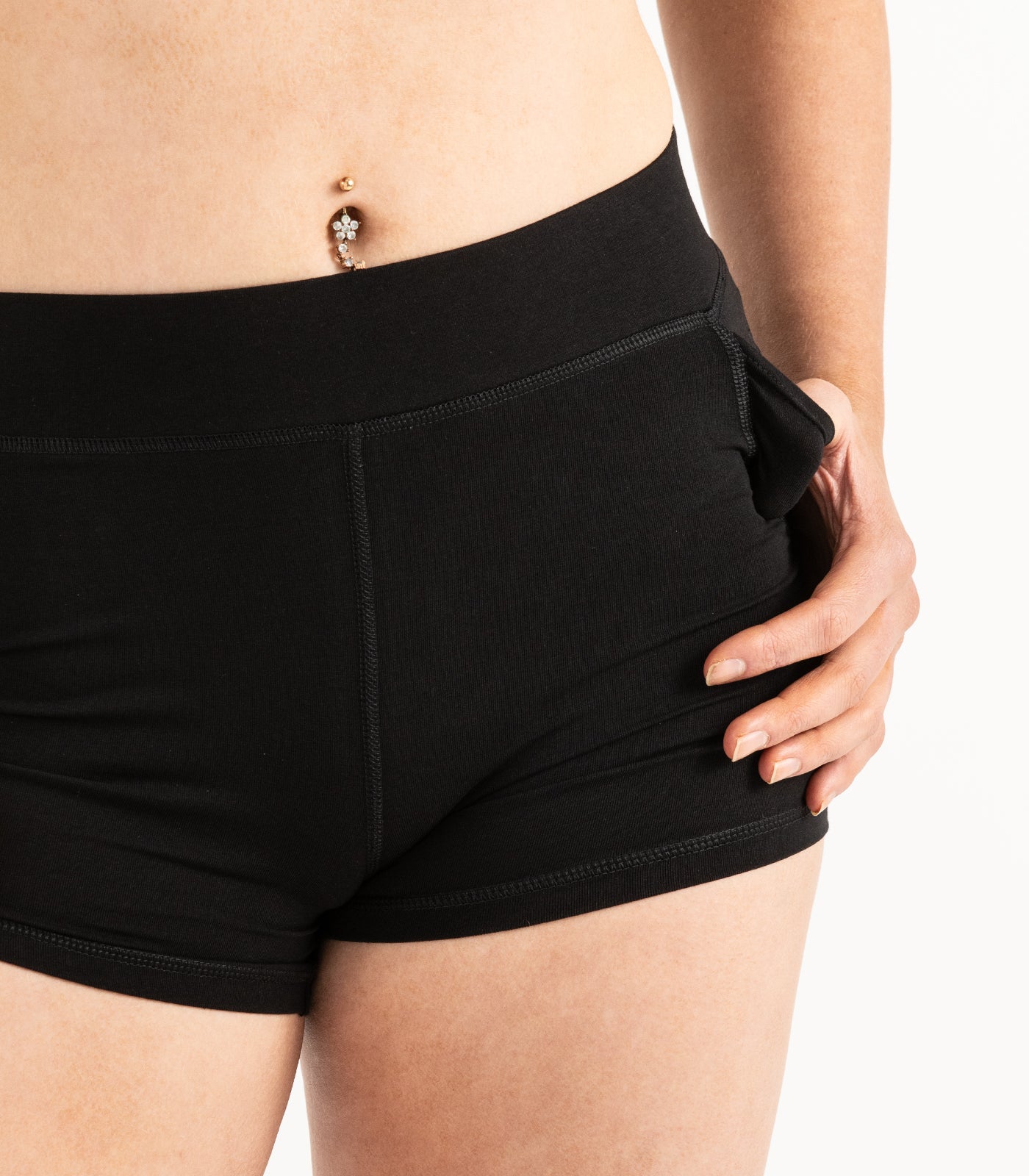 Pocket Bike Short Shorties - Black