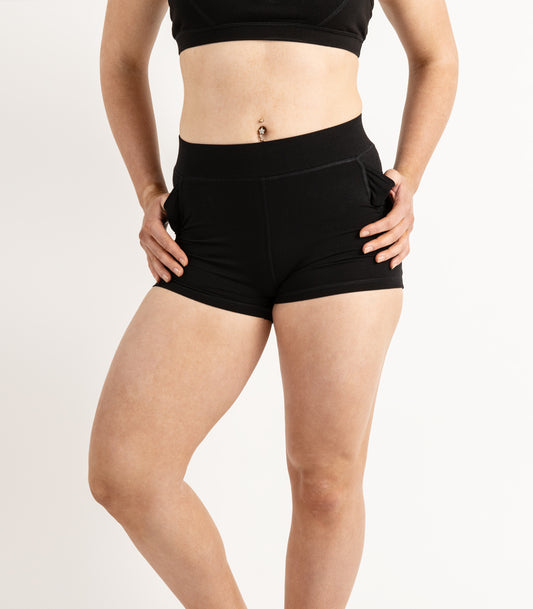Pocket Bike Short Shorties - Black