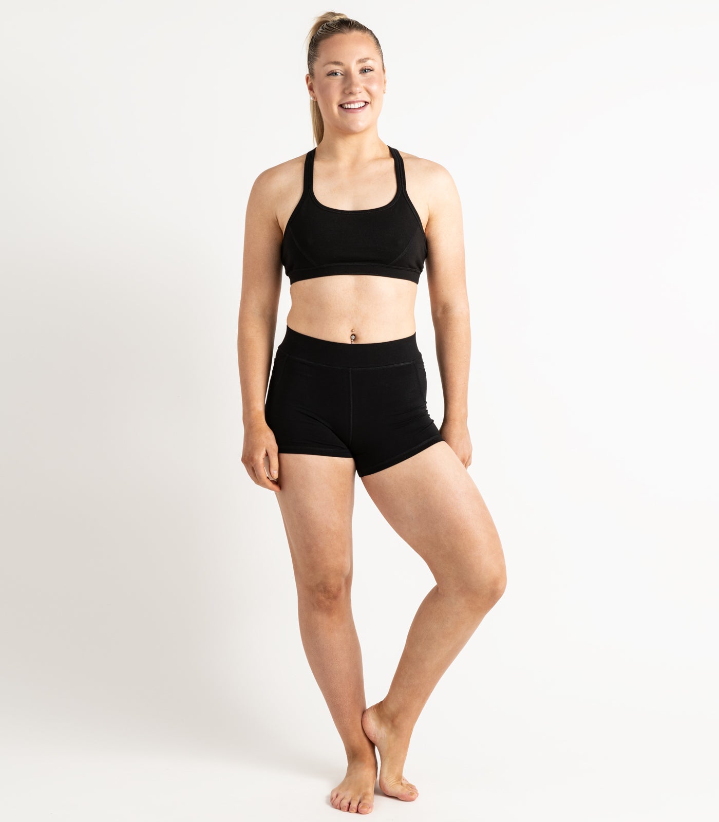 Pocket Bike Short Shorties - Black