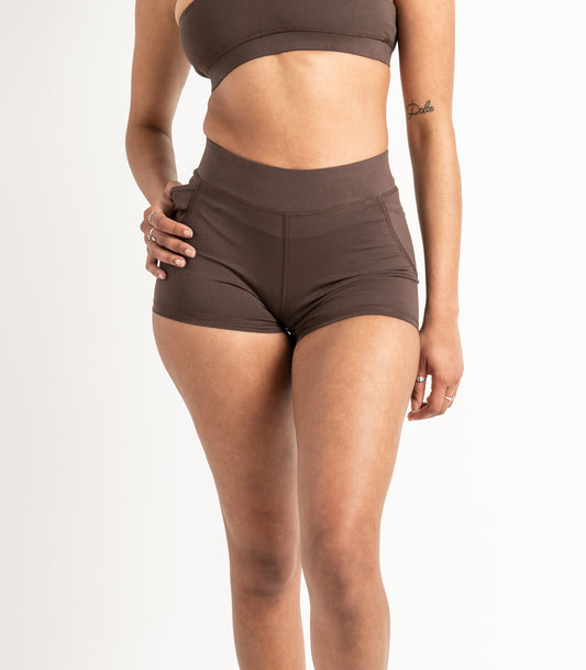 Pocket Bike Short Shorties - Chocolate Martini