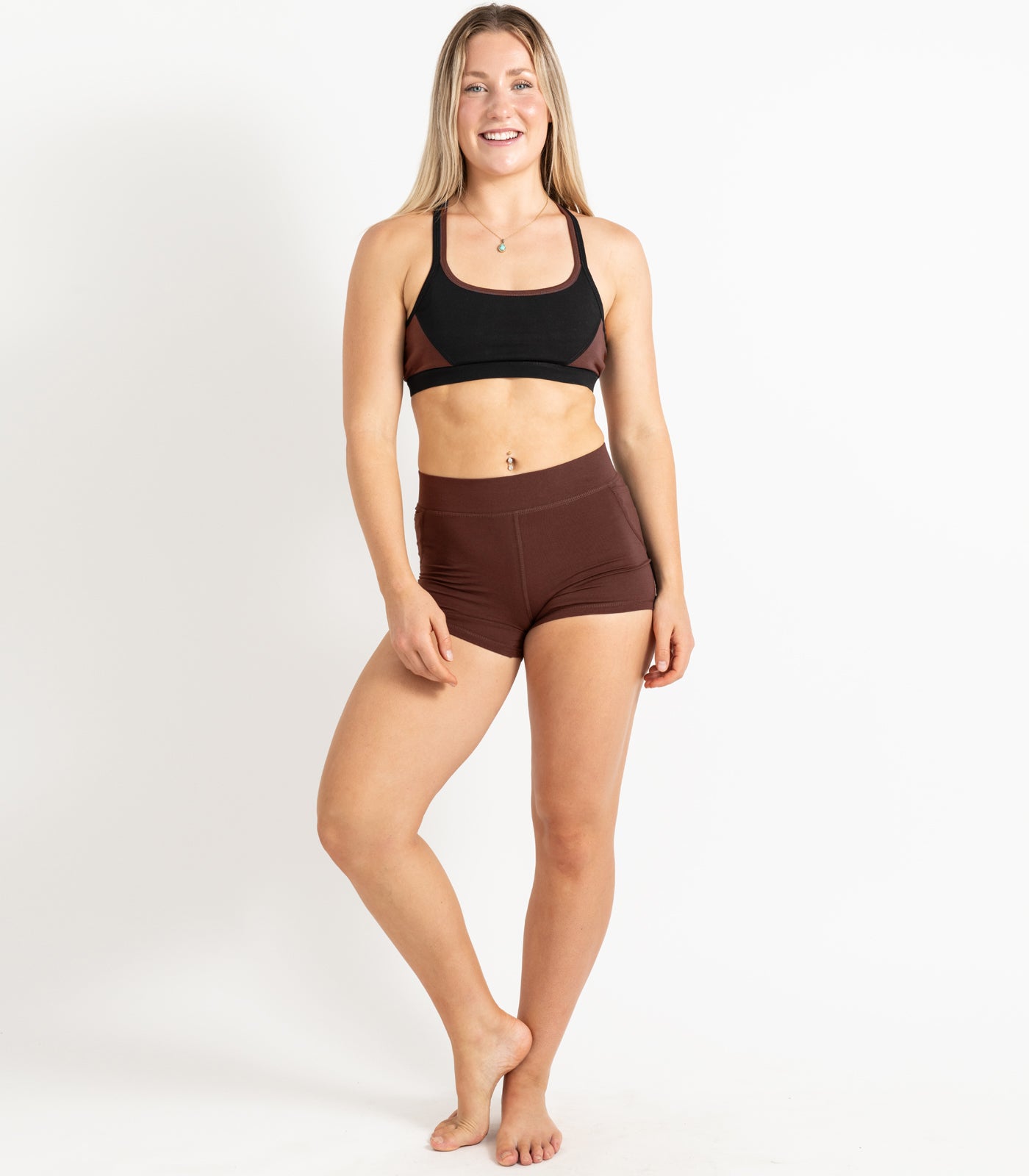 Pocket Bike Short Shorties - Espresso