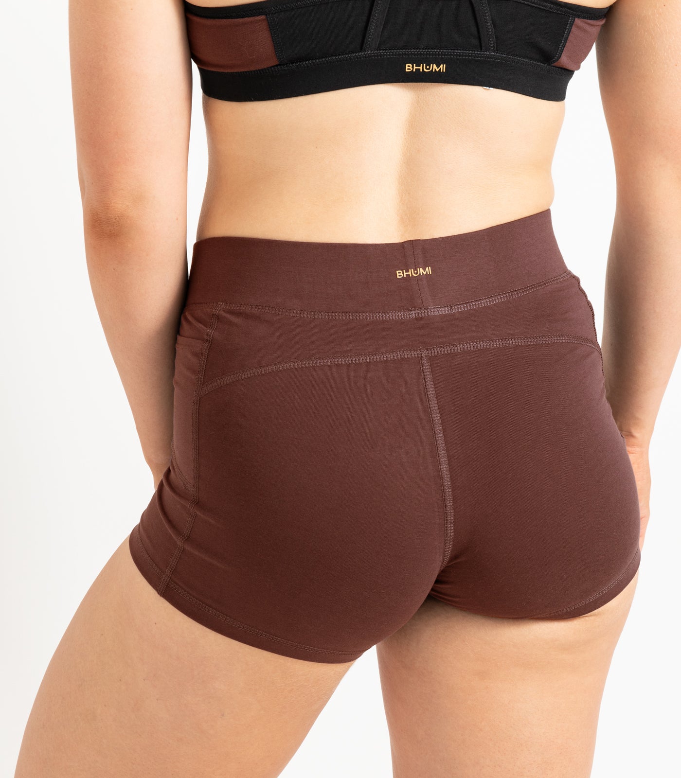 Pocket Bike Short Shorties - Espresso