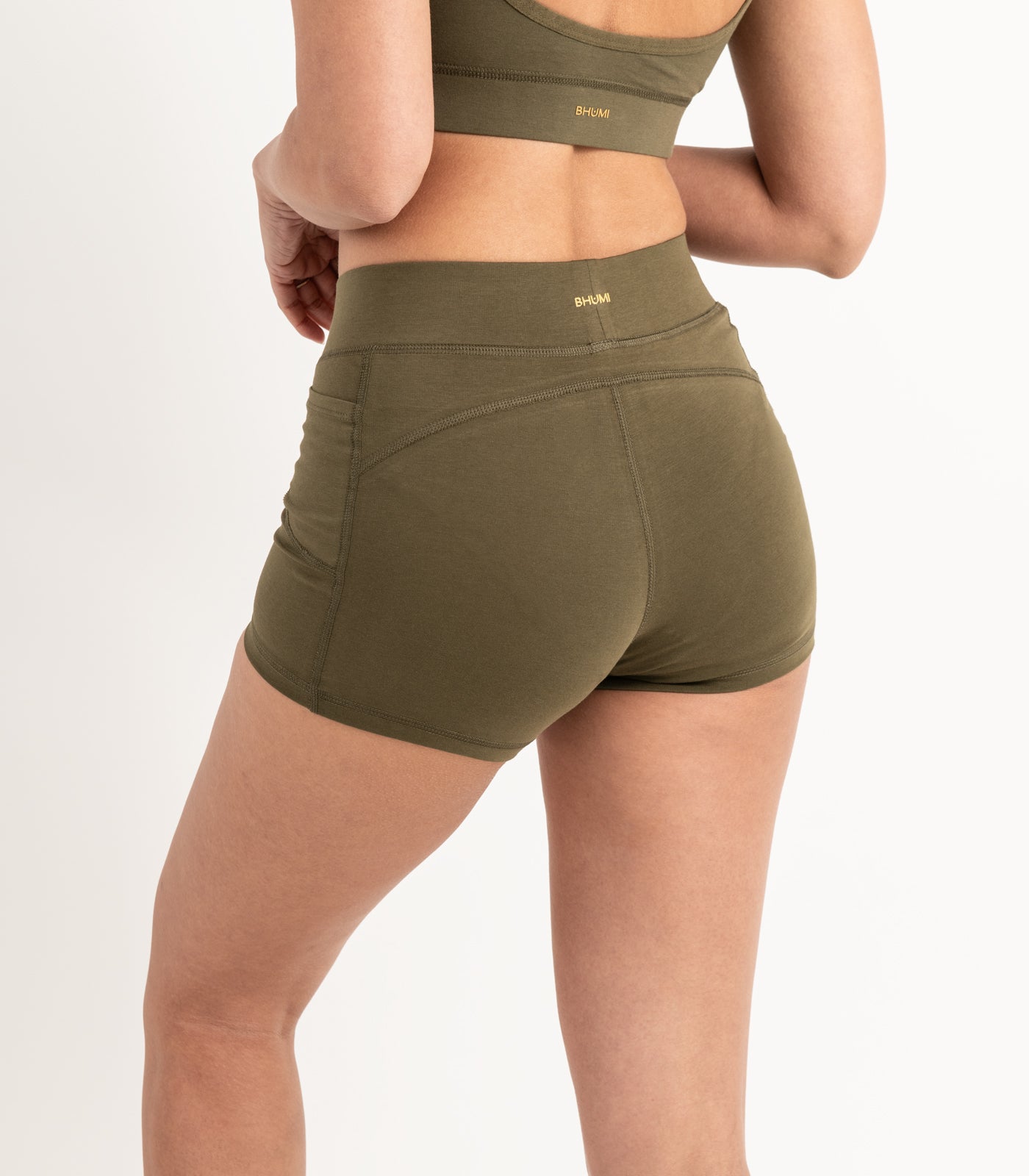 Pocket Bike Short Shorties - Dark Olive